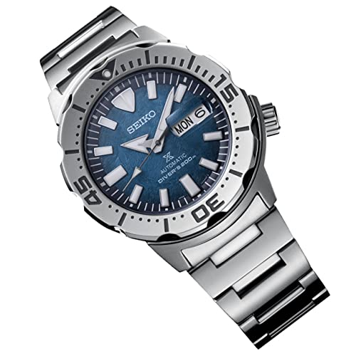 Seiko Prospex"Antarctica Monster" Diver's 200m Automatic Blue Dial Watch SRPH75K1