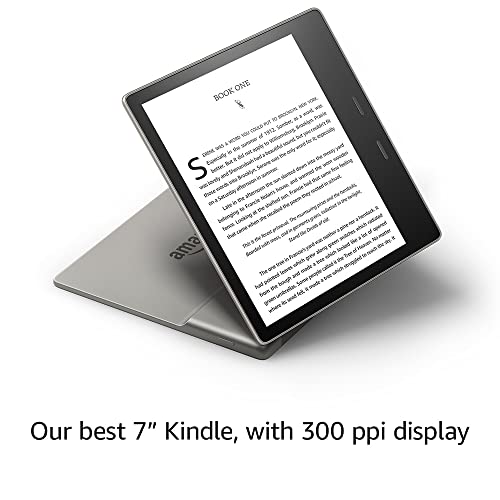 Kindle Oasis – With 7” display and page turn buttons - Without Lockscreen Ads