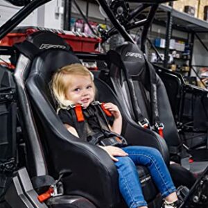 Mini Seat High Sides - Kids Seat for UTV Seats - Fits Polaris RZR, Can-Am X3 and Most Other Side by Side and After Market Seats (SEAT ONLY)