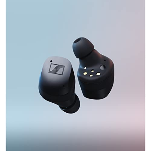 Sennheiser MOMENTUM True Wireless 3 Earbuds -Bluetooth In-Ear Headphones for Music and Calls with ANC, Multipoint connectivity, IPX4, Qi charging, 28-hour Battery Life Compact Design - Graphite