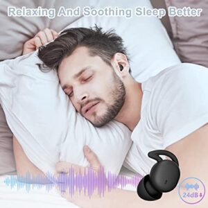 Omidyi True Wireless Sleep Earbuds, Noise Blocking Headphones in Ear for Sleeping, Lightweight and Comfortable, Bluetooth Earbuds Designed to Help You Fall Asleep Better (Black) [2022 Version]