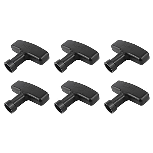 TISEKER 6 Pieces Lawn Mower Pull Handle Recoil Starter for Honda GX120, GX160, GX200, GX240, GX270, GX340, GX390 Lawnmower Replacement