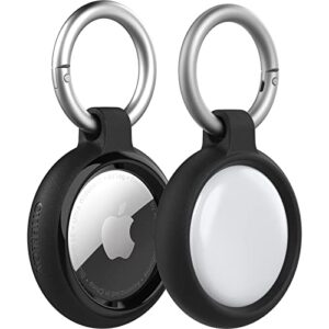 otterbox sleek tracker case for apple airtag - black
