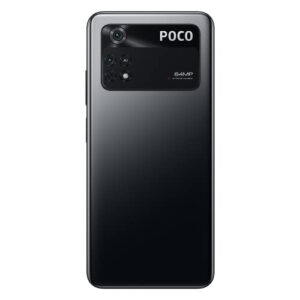 Xiaomi Poco M4 PRO 4G Volte Global Unlocked 128GB + 6GB GSM 6.6in 64 mp Camera (Not Verizon/Boost/Cricket/AT&T/Metro/Tmobile CDMA) + Fast Car Charger Bundle (Power Black)