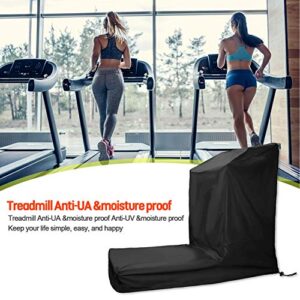 Iptienda Treadmill Cover, Folding or No-Folding Treadmill Cover with Zipper, Dustproof Waterproof Cover for Sports Running Machine