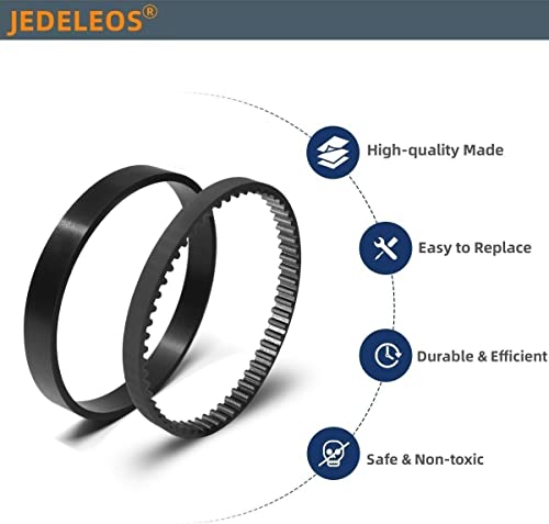 JEDELEOS Belt Replacement Kit 6960W for Bissell Proheat Vacuum, Fit Models 1694W, 1697, 1698, 1699, 1799, 1846, 7901, 7920, 7950, 8806, 8905 and 8910 Series, Replace Parts 0150621 & 2150628