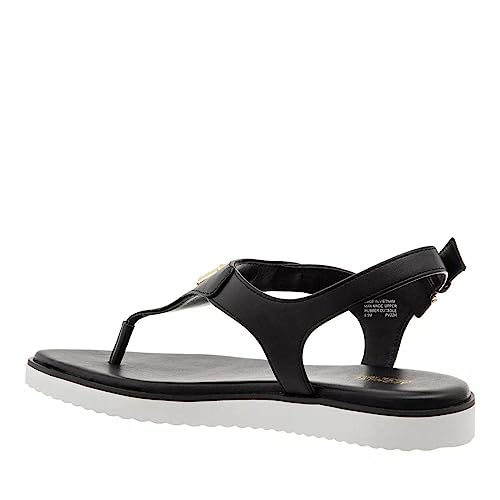 Michael Kors Jilly Flat Sandal Black 8 M