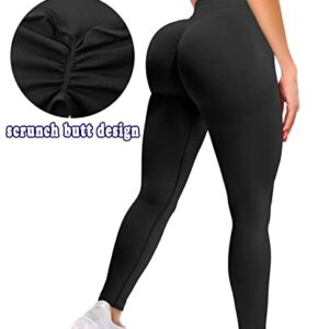 Scrunch Butt Lifting Seamless Leggings for Women Tummy Control High Waisted Vital Yoga Pants Gym Workout Legging Tights