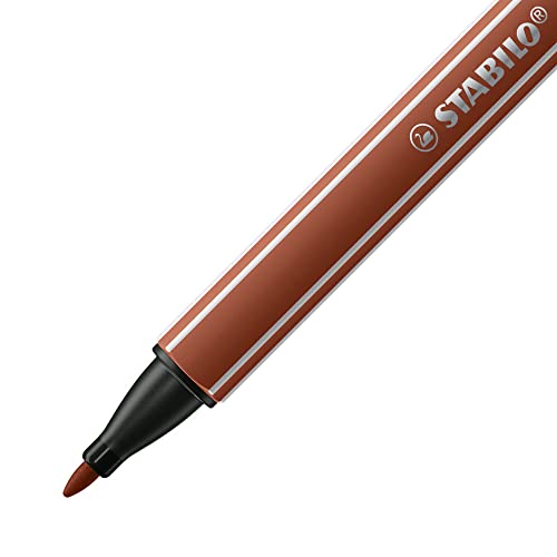 STABILO Nylon Tip Writing Pen pointMax ARTY - Wallet of 18 - Assorted Colors