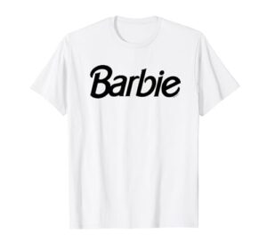 barbie - barbie logo t-shirt