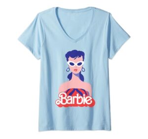 barbie - vintage barbie v-neck t-shirt