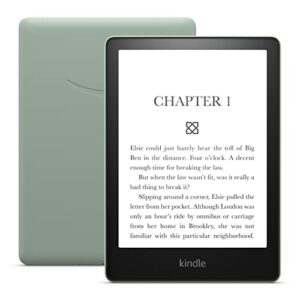 Kindle Paperwhite (16 GB) – Now with a 6.8" display and adjustable warm light – Agave Green