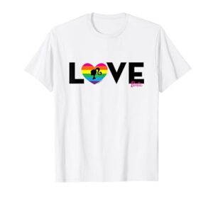 barbie - pride love t-shirt