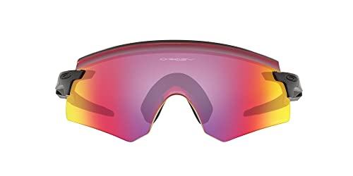 Oakley Men's OO9471 Encoder Rectangular Sunglasses, Dark Galaxy/Prizm Road, 36 mm