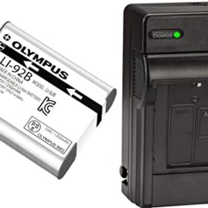 Olympus UC-92 Replacement Charger with LI-92B Rechargeable Lithium-Ion Battery