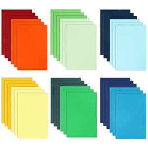 eoout 36pcs 12 colors journals notebooks in bulk, ruled lined journals for writing, 5.5" x 8.5", 60 pages, for kids, office school supplies, gifts