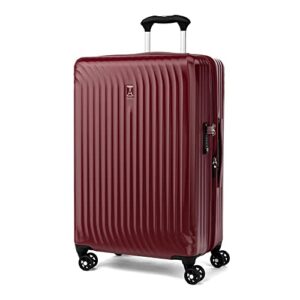 Travelpro Maxlite Air Hardside Expandable Luggage, 8 Spinner Wheels, Lightweight Hard Shell Polycarbonate, Cabernet, 2-Piece Set (21/25)