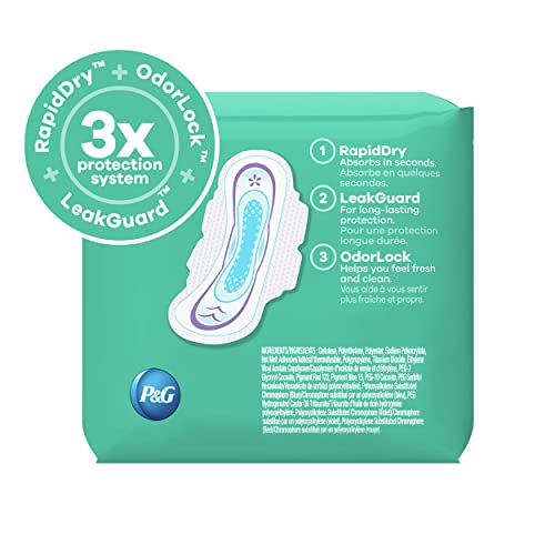 Always Ultra Thin Daytime Regular Pads with Wings - Size 2, Unscented, 20 ct
