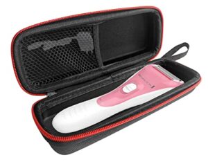 fitsand hard case compatible for remington wdf4821us smooth & silky electric shaver