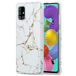 compatible with samsung galaxy note 10 plus, marble cases imd+pc back stylish durable shockproof protective cover fashionable designs for women girls