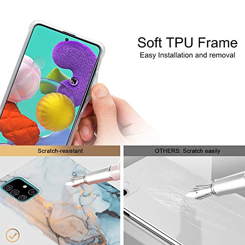 Compatible with Samsung Galaxy Note 10 Plus, Marble Cases IMD+PC Back Stylish Durable Shockproof Protective Cover Fashionable Designs for Women Girls