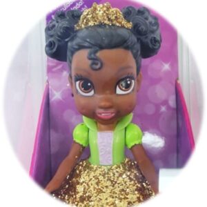 Amarina Packed in Clear Box for Gift Disney Princess Mini Poseable 3.5'' Doll Choose from All 11 Style Princess Characters (Tiana)