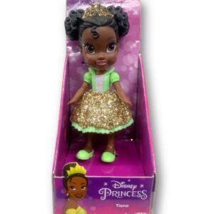 Amarina Packed in Clear Box for Gift Disney Princess Mini Poseable 3.5'' Doll Choose from All 11 Style Princess Characters (Tiana)