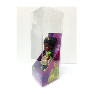 Amarina Packed in Clear Box for Gift Disney Princess Mini Poseable 3.5'' Doll Choose from All 11 Style Princess Characters (Tiana)