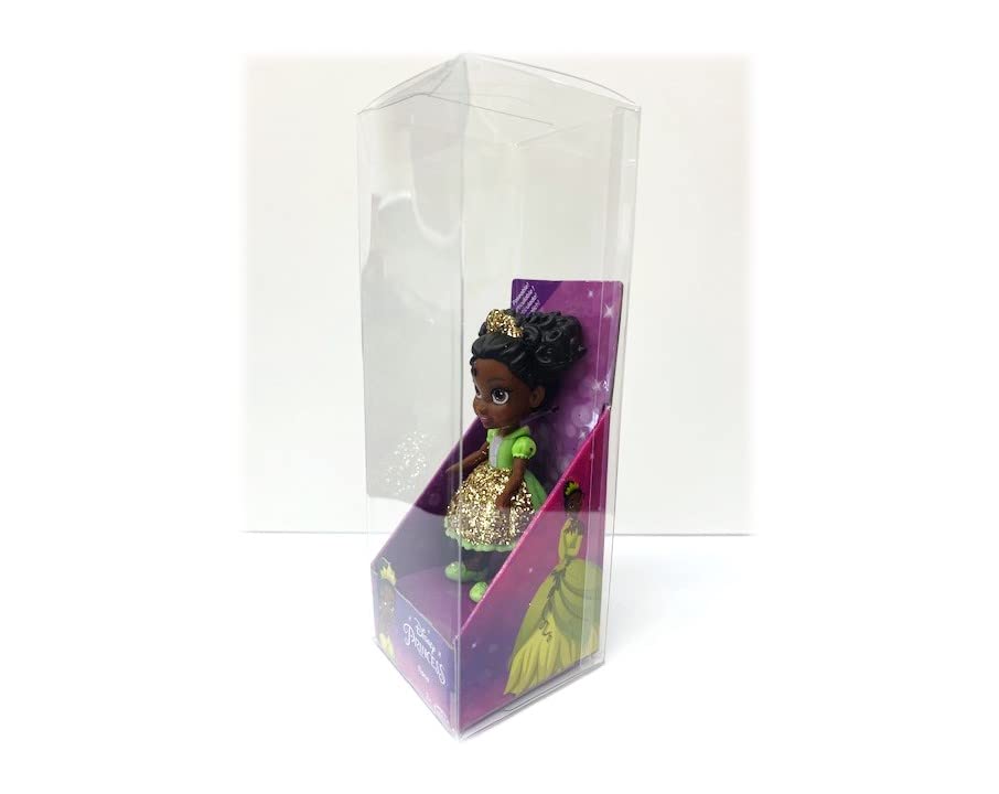 Amarina Packed in Clear Box for Gift Disney Princess Mini Poseable 3.5'' Doll Choose from All 11 Style Princess Characters (Tiana)