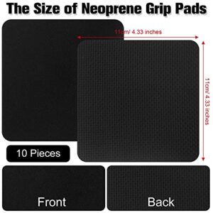 Zhanmai 10 Set Gym Grip Pads for Weight Lifting Workout Pads Pull up Neoprene Comfort Weightlifting Hand Grips Light Gym Grips Gymnastics Hand Grips for Men Women No Sweaty Hands