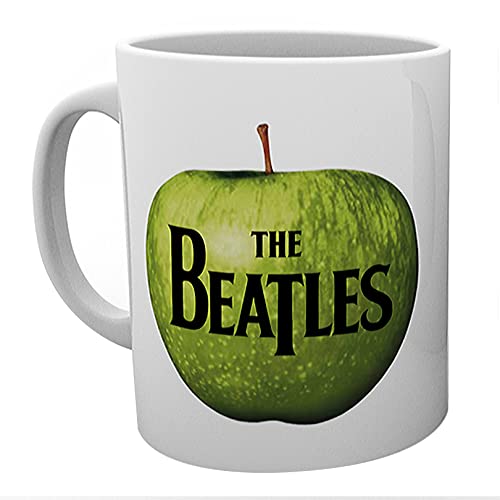 ABYSTYLE GBeye The Beatles Apple Ceramic Coffee Tea Mug 11 Oz. Music Artist Band Drinkware Home & Kitchen Essential Gift