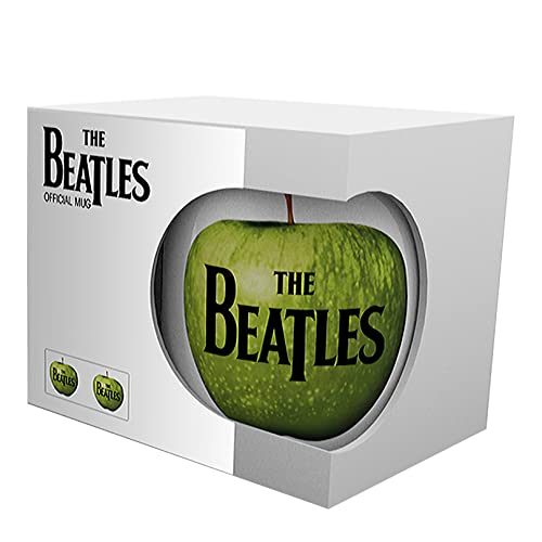 ABYSTYLE GBeye The Beatles Apple Ceramic Coffee Tea Mug 11 Oz. Music Artist Band Drinkware Home & Kitchen Essential Gift