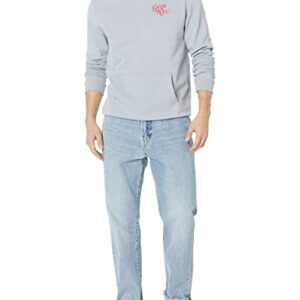 GAP Mens Original Straight Fit Jeans, Light Wash, 34W x 32L US