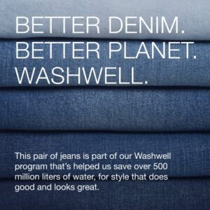 GAP Mens Original Straight Fit Jeans, Light Wash, 34W x 32L US