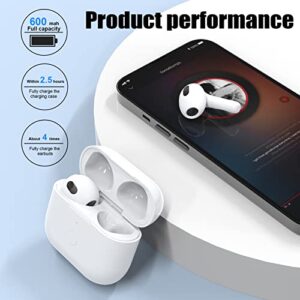 Wireless Charging Case Compatible with AirPods 3rd Generation Charging Case Cover, Replacement Charger Case Cover for Air Pods 3 Gen with Bluetooth Sync Quick-Pairing Button (Earbuds Not Included)