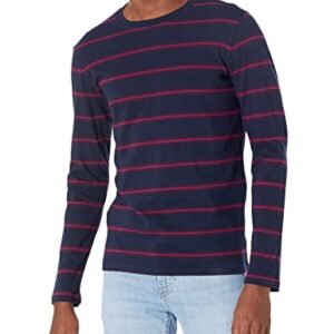 GAP Mens Everyday Soft Long Sleeve T-Shirt T Shirt, Tapestry Navy, Small US