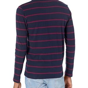 GAP Mens Everyday Soft Long Sleeve T-Shirt T Shirt, Tapestry Navy, Small US