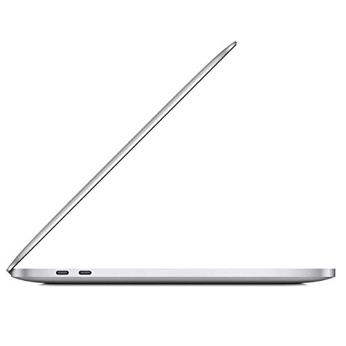 Late 2020 Apple MacBook Pro with M1 Chip (13.3 inch, 16GB RAM, 512GB SSD) Silver (Renewed)