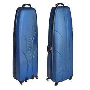 samsonite golf hard-sided travel cover case,blue