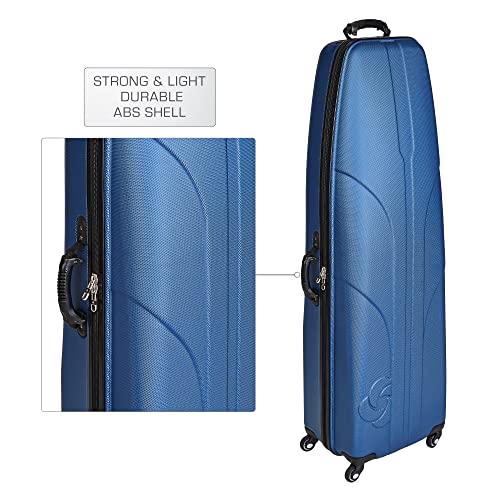 Samsonite Golf Hard-Sided Travel Cover Case,Blue