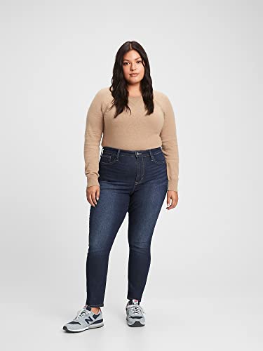 GAP Womens High Rise Favorite Jegging Jeans, Dark Moon, 29 Regular US