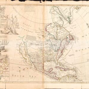 1715 Map| This map of North America, according to ye newest and most exact observations is