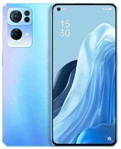 oppo reno 7 pro 5g dual 256gb 12gb ram factory unlocked (gsm only | no cdma - not compatible with verizon/sprint) global version - startrails blue