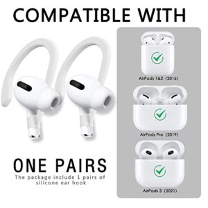 6 Pack Ultra Strong Magnetic AirPods Strap, Anti-Lost Cord for AirPods 1&2/ Pro /3rd /Pro 2, Soft Silicone Sports Lanyard and Ear Hook for AirPods Wireless Bluetooth Earphone (5*Straps,1*EarHook)