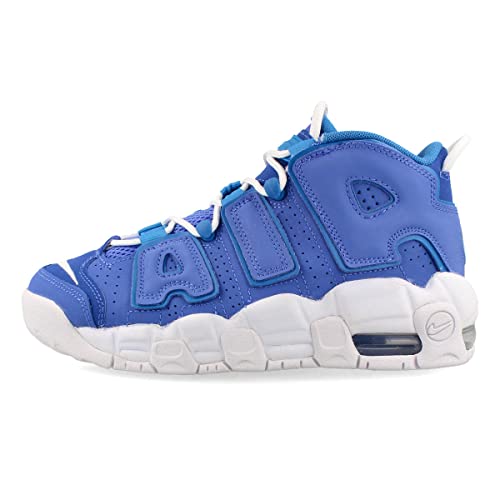 Nike Youth Air More Uptempo GS DM1023 400 Blue/White - Size 4Y