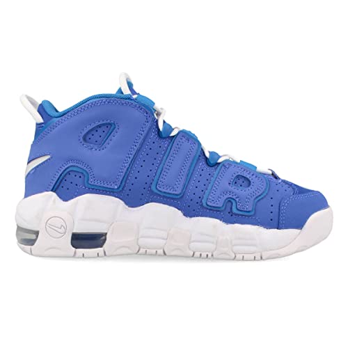 Nike Youth Air More Uptempo GS DM1023 400 Blue/White - Size 4Y