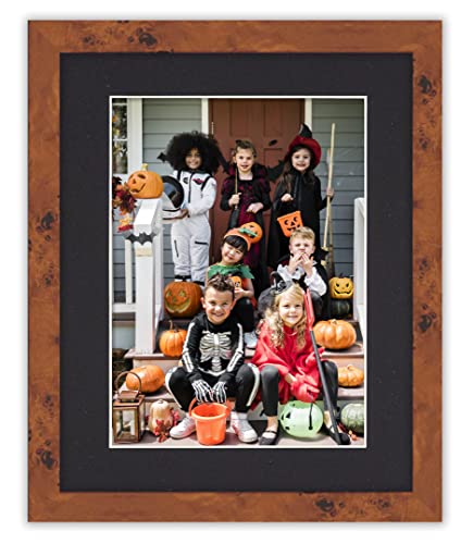 8x12 Mat for 11x14 Frame - Precut Mat Board Acid-Free Black 8x12 Photo Matte Made to Fit a 11x14 Picture Frame, Premium Matboard for Family Photos, Show Kits, Art, Picture Framing, Pack of 10 Mats