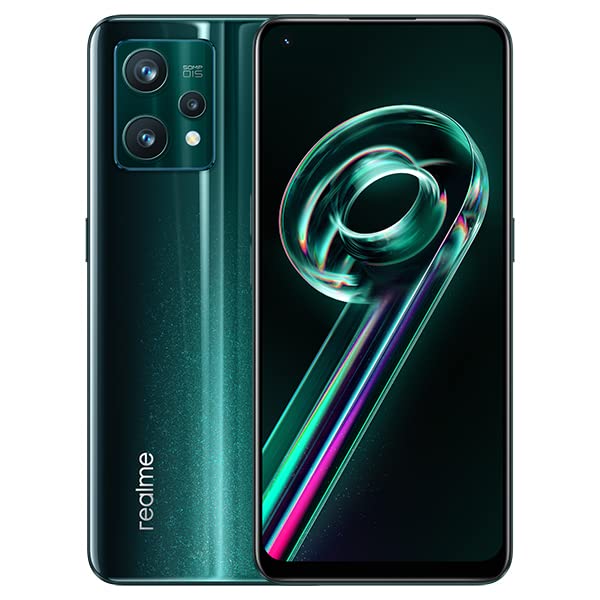 Realme 9 Pro+ 5G Dual 256GB 8GB RAM Factory Unlocked (GSM Only | No CDMA - not Compatible with Verizon/Sprint) Global Version - Green