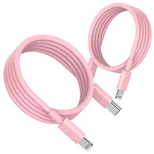 6ft iphone charger usb c lightning cable,usbc to lighting fast charging cord for iphone 13 12 charger cable 6 ft【apple mfi certified】,long type c wire for apple iphone 13 12 pro max 11 x xs ，pink