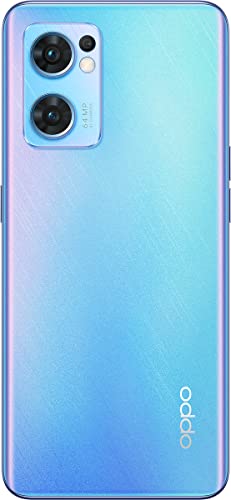 OPPO Reno7 5G Dual-SIM 256GB ROM + 8GB RAM (GSM | CDMA) Factory Unlocked 5G Smartphone (Startrails Blue) - International Version